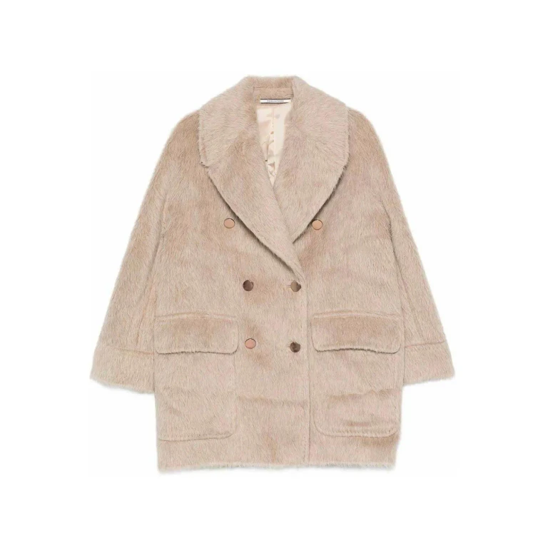Tagliatore Manteau Au Genou - Gris