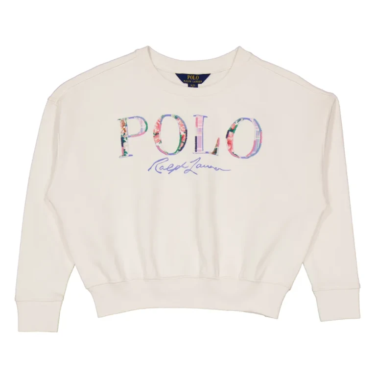 Ralph Lauren Kids Logo Terry Boxy Sweatshirt