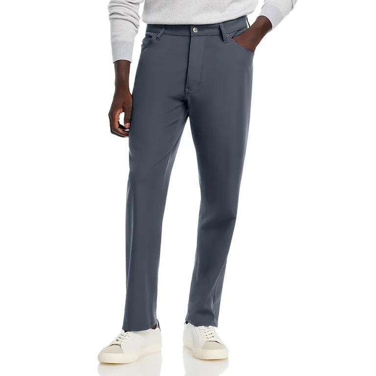 Emporio Armani Nylon Stretch Loose Fit Pants