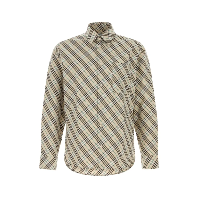 Burberry Embroidered Poplin Shirt