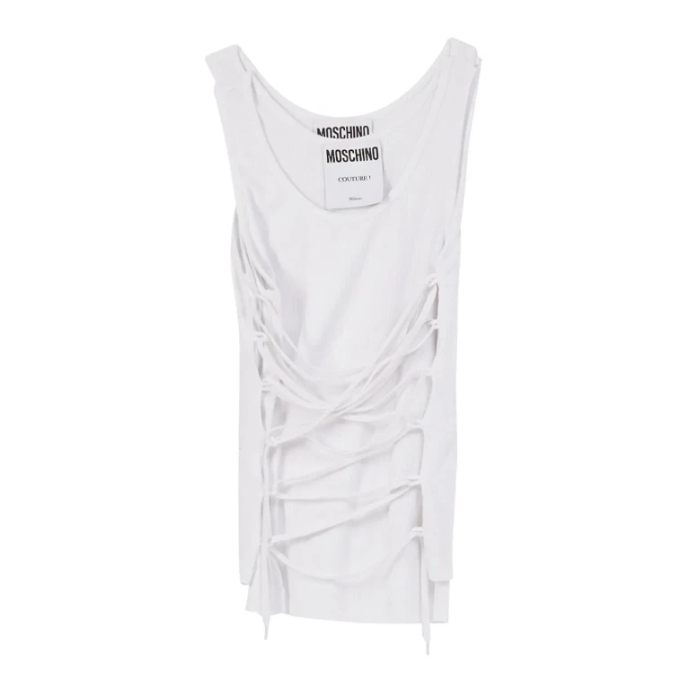 Top Moschino - Blanc