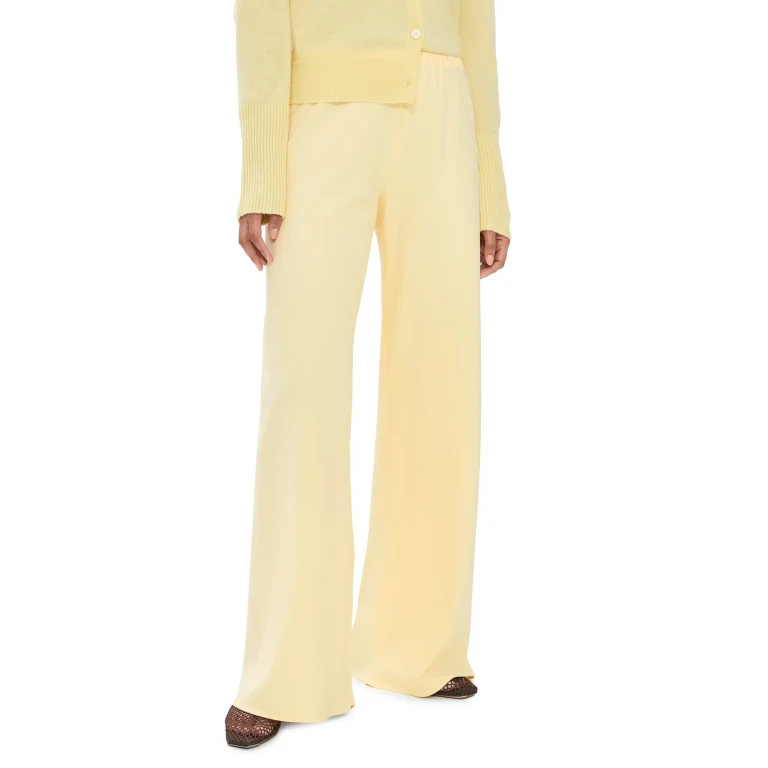 La Ligne Bonotto Crepe Colby Pants Butter L