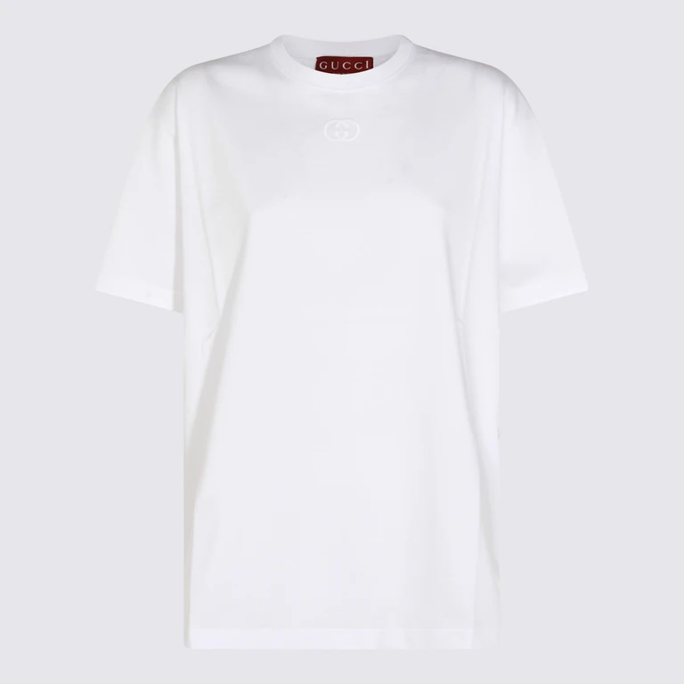 Gucci T-shirts and Polos White _100 % Co - Women