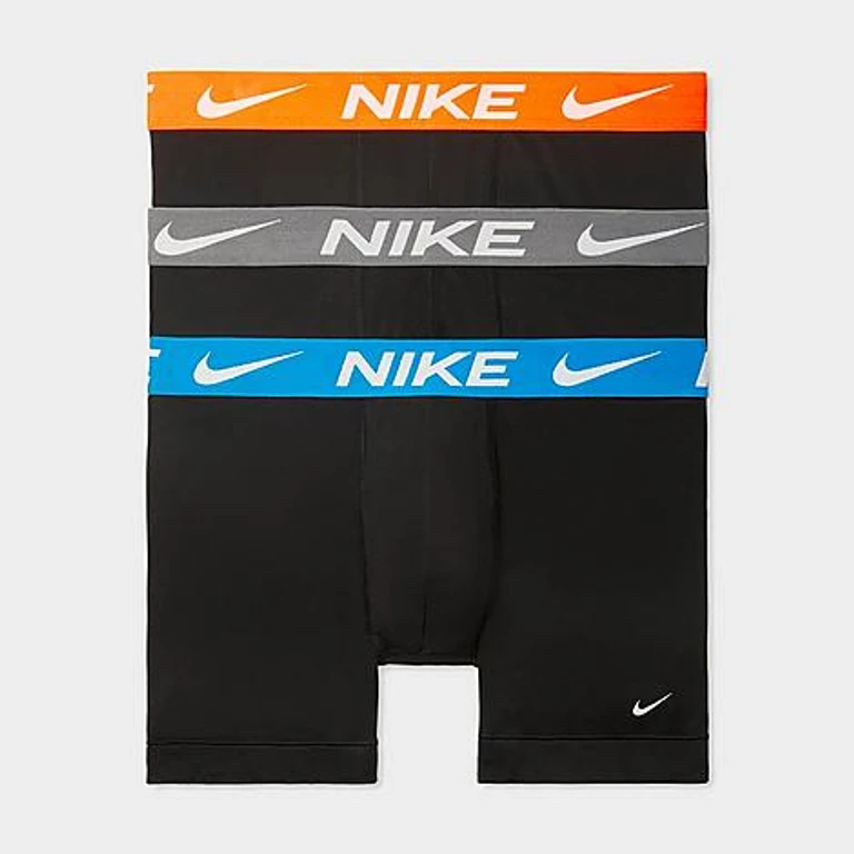Nike Men's Dri-FIT Essential Micro Boxer Briefs (3-Pack) Size: Small