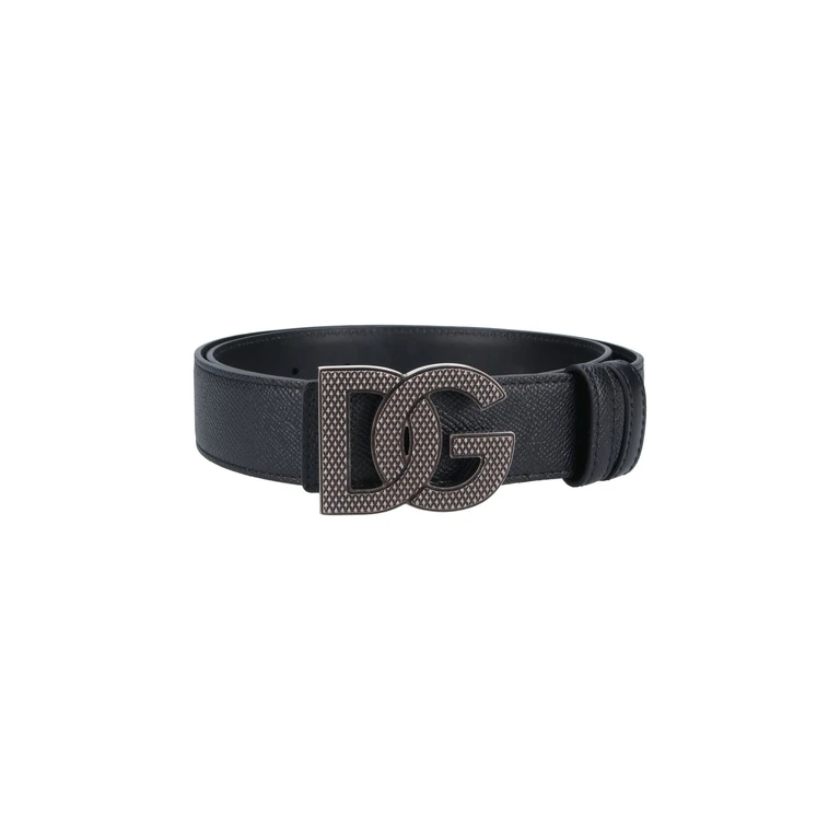 Dolce & Gabbana Reversible Dg Logo Belt