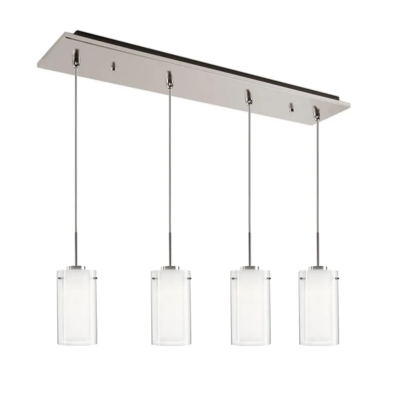 Brushed Nickel LED Pendant from the Verona Collection