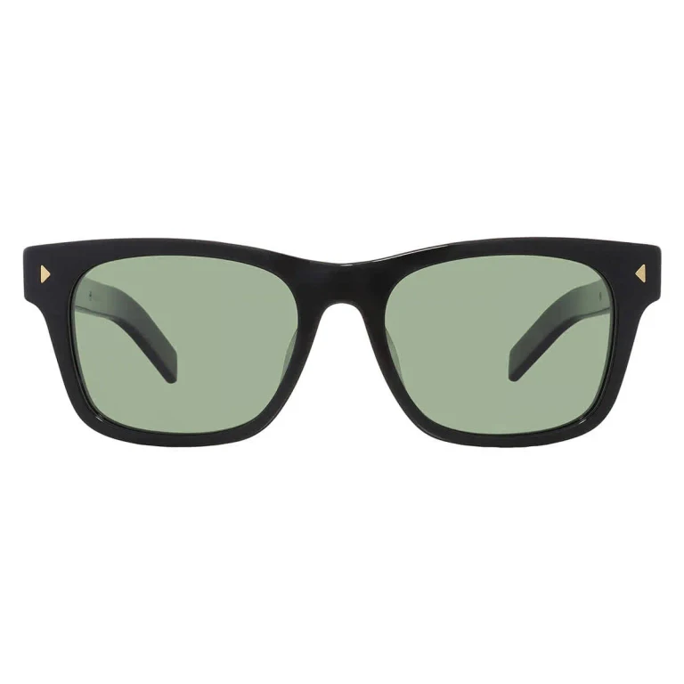 Polarized Green Square Mens Sunglasses PR A17SF 16K20G 55