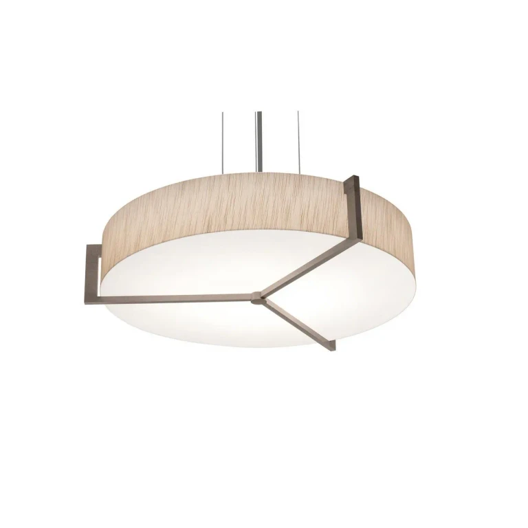 Apex 3-Light Pendant in Satin Nickel