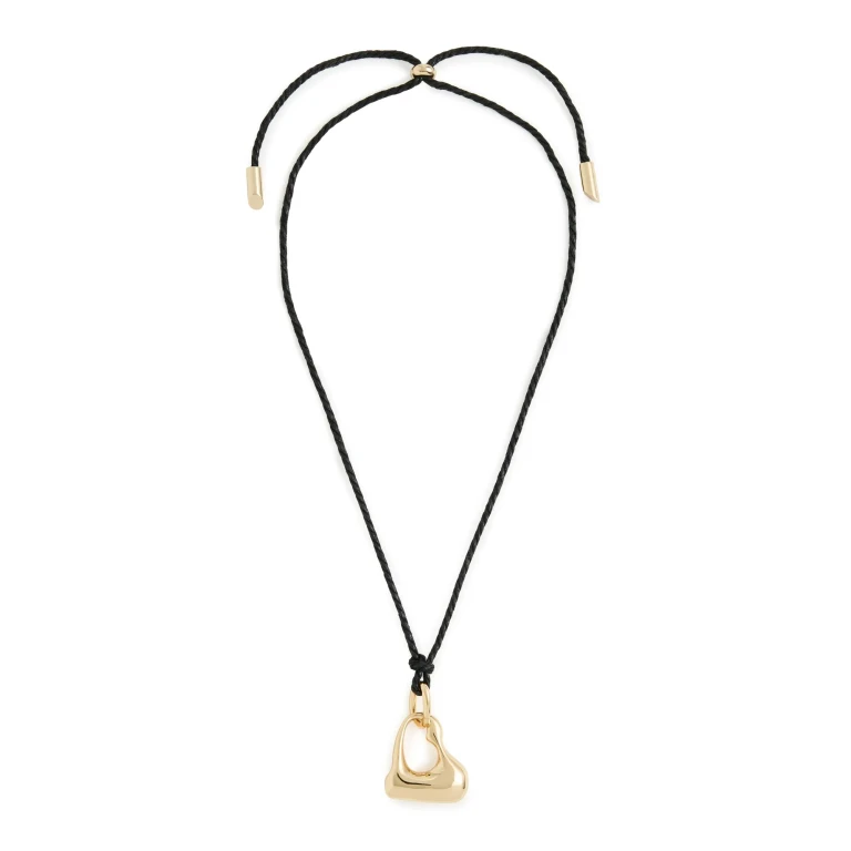 LELET NY Mara Heart Necklace Gold One Size