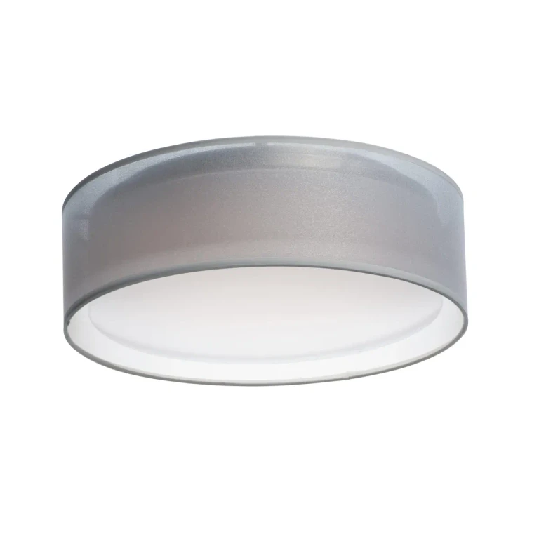 Maxim Prime 3-Light Ceiling Light in White Organza - 10220WO
