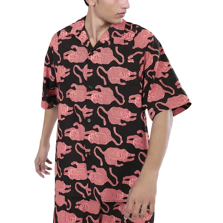 Kardo Yusuke Half Sleeve Button Front Camp Shirt
