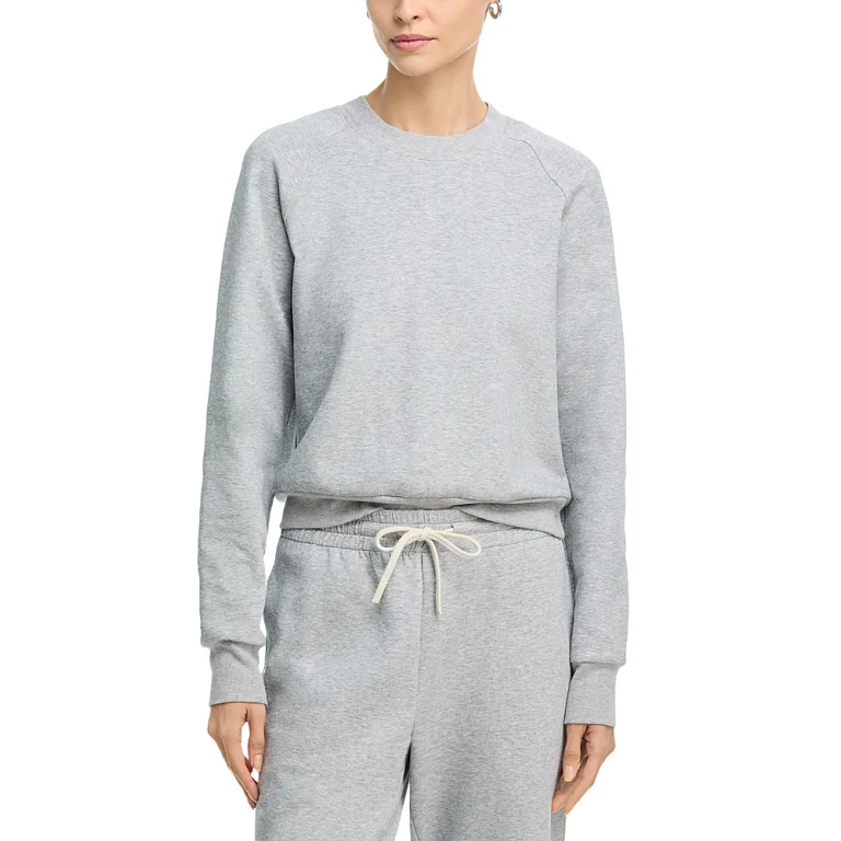 perfectwhitetee Lucia Travel Long Sleeve Sweatshirt
