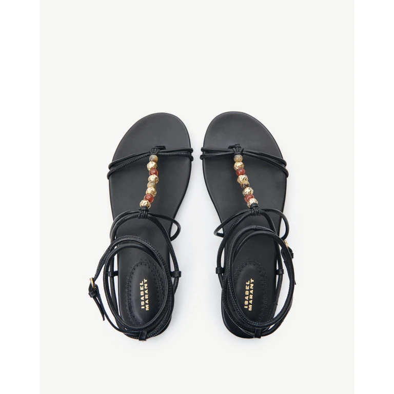 Sandales Yctoria - Femme - Noir - Taille37 - Isabel Marant