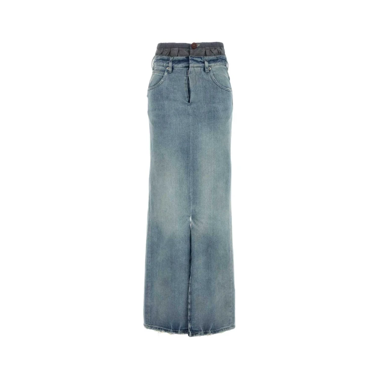 Maison Margiela Blue Denim Skirt