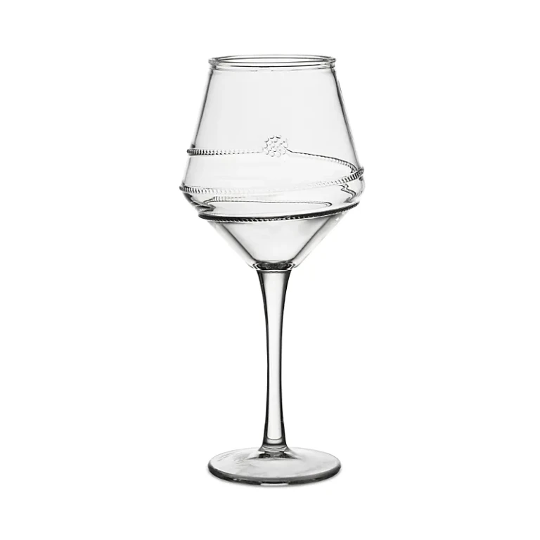 Juliska Amalia Clear Acrylic Wine Glass