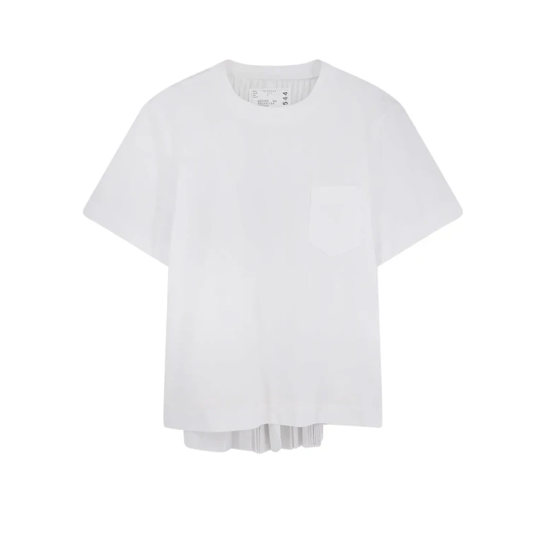 Sacai Cotton And Polyester T-shirt