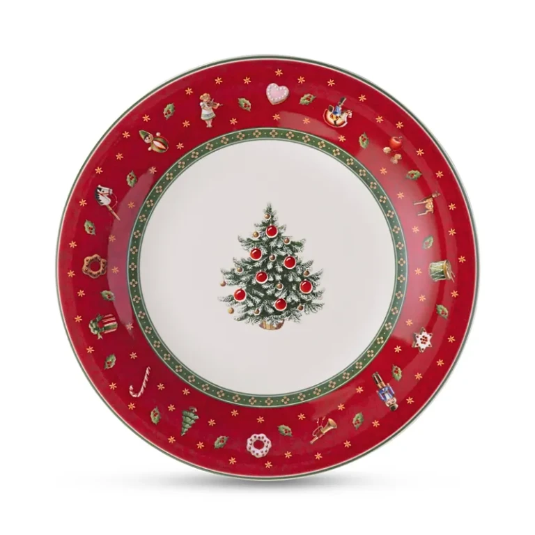 Villeroy & Boch Toy's Delight Red Round Salad Plate