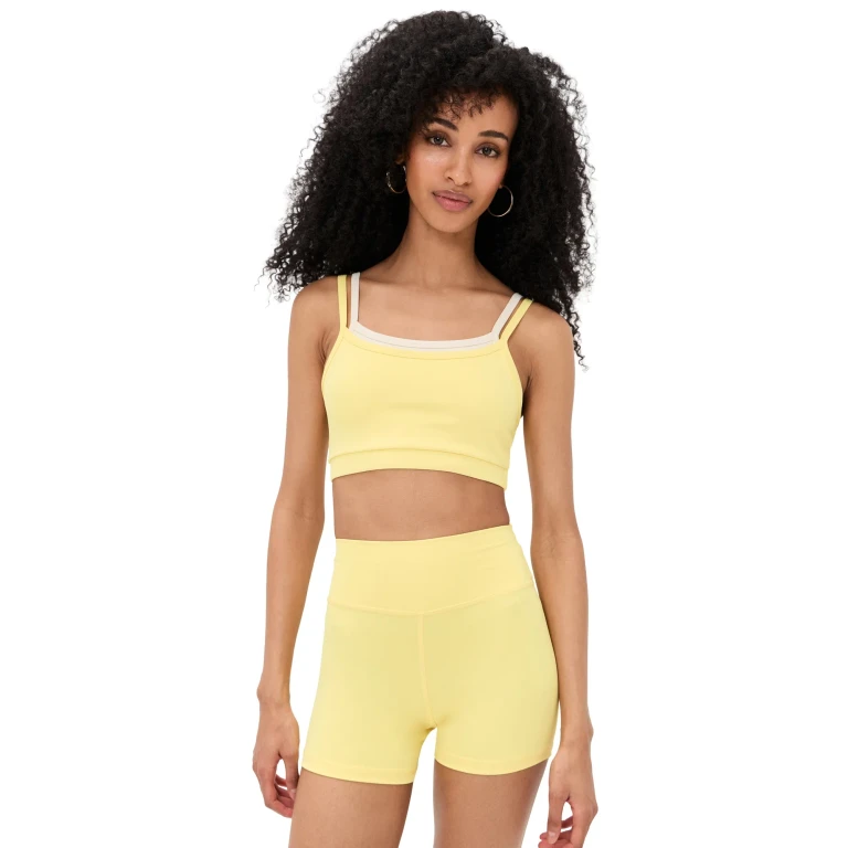 Strut This The Rhodes Bra Black/Baby Blue M