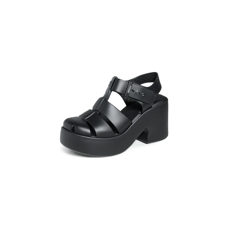 Melissa Melissa Lulu Sandals Matte Black 9