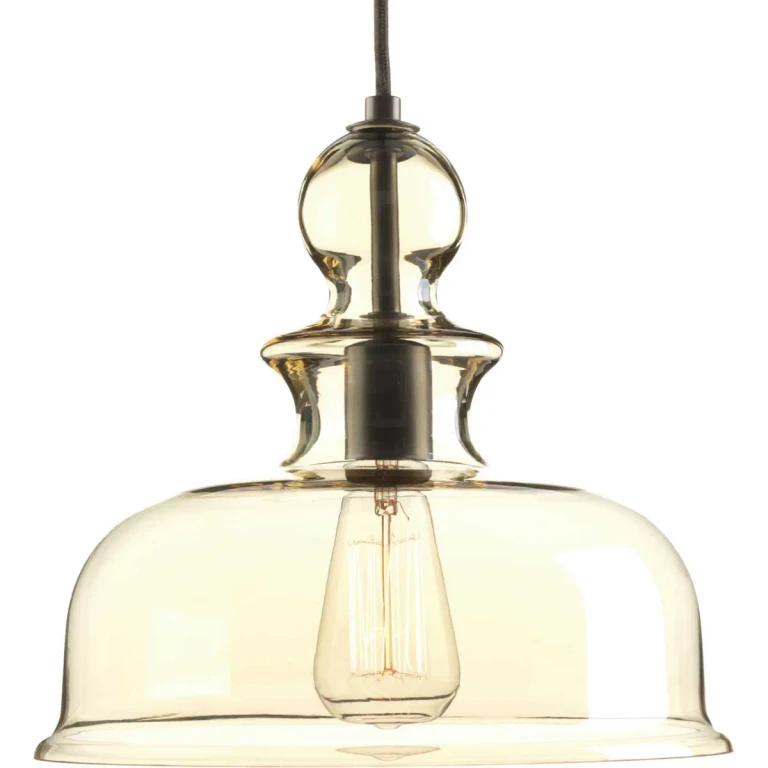 Antique Bronze One Light Pendant from the Staunton Collection