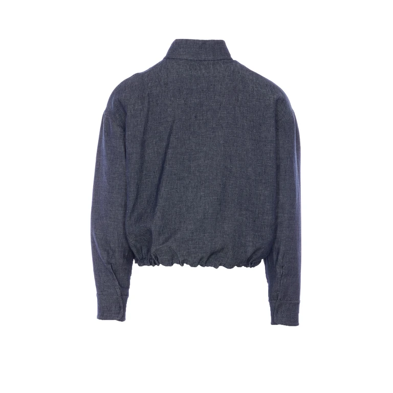 Fendi Jackets Dark Blu Cotone - Men