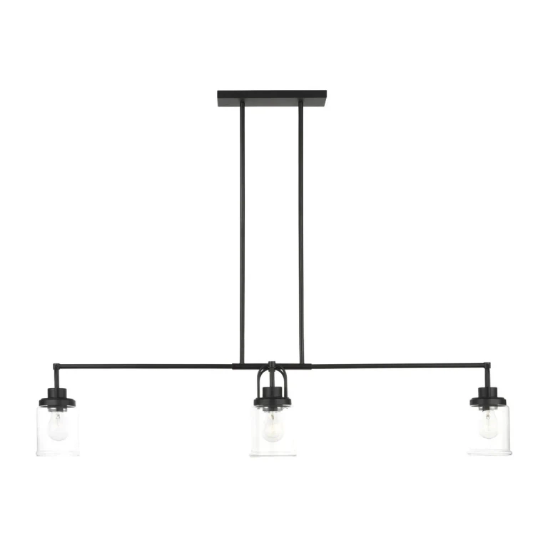 Midnight Black Chandelier from the Anders Collection