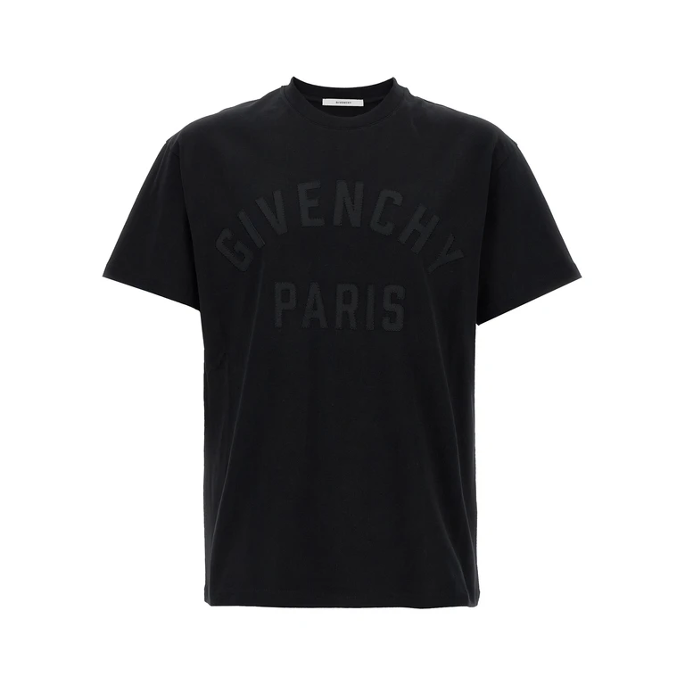 Givenchy Black Cotton T-Shirt - Men