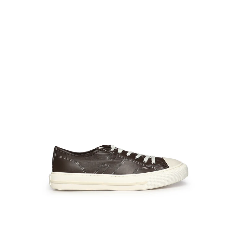 Hogan Sneakers Black Lambskin - Men