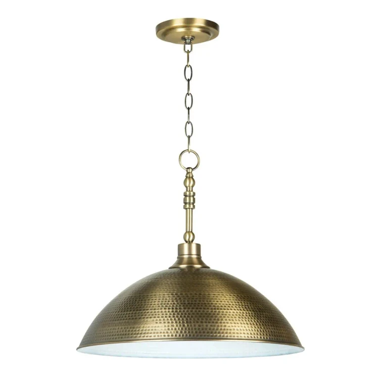 Timarron 20" Pendant Light in Legacy Brass