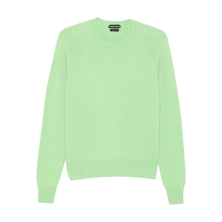 Tom Ford Pull Col Rond - Vert