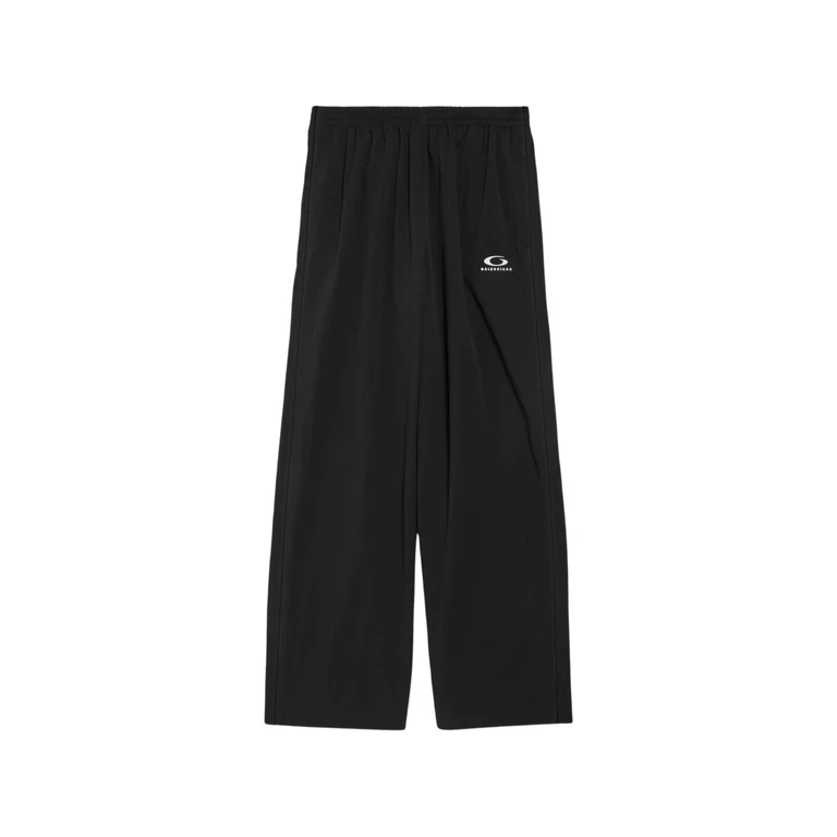 Balenciaga Technical Track Pants Black Pantaloni - Men