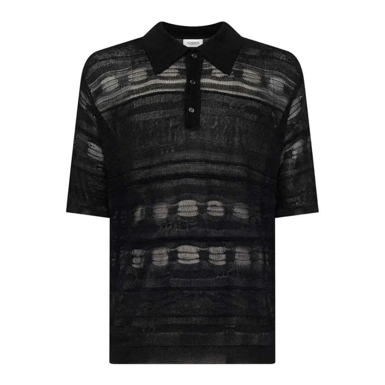 Laneus Lightweight Jacquard Polo