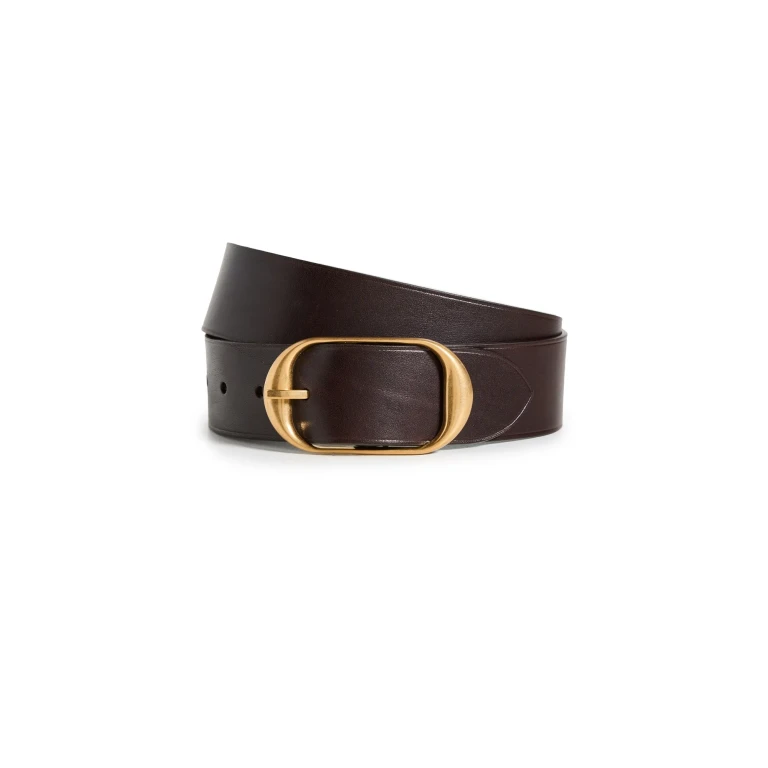 Nili Lotan Nili Belt Black/Antique Brass 90
