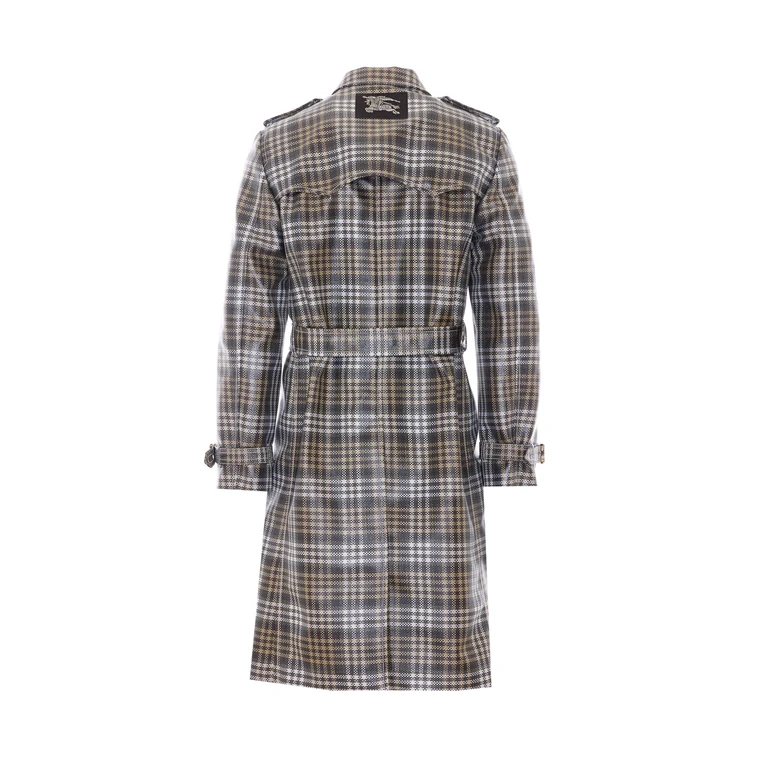 Burberry Coats Beige Polyester - Men