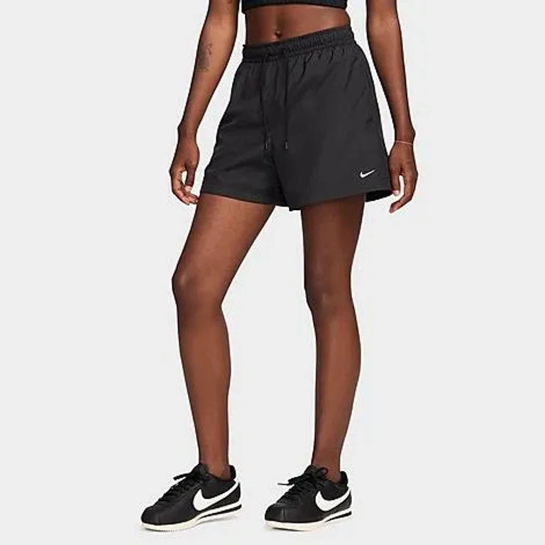 Nike Women's Sportswear Classic Mid-Rise Woven Shorts in Cannon/Sail Size: XS