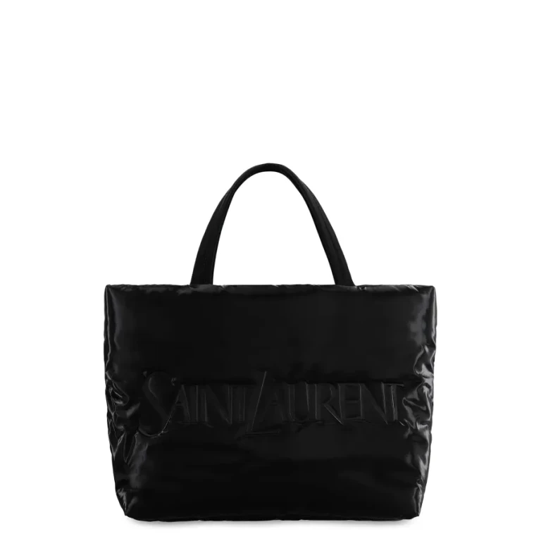 Saint Laurent Tote Bag In Padded Nylon