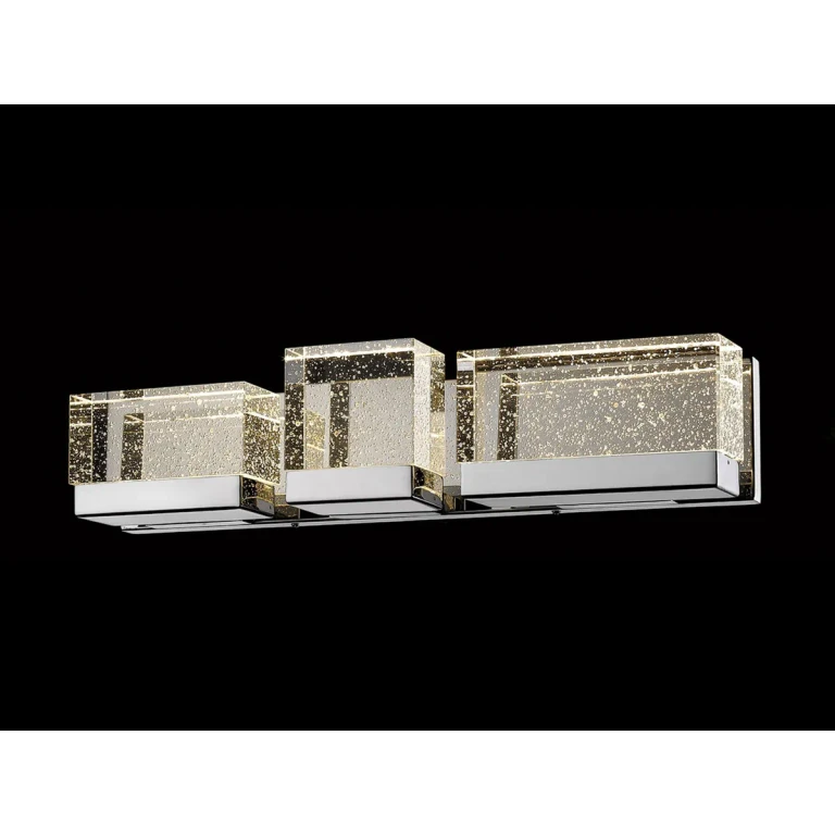 The Original Glacier Avenue LED Wall Sconce in Polished Nickel