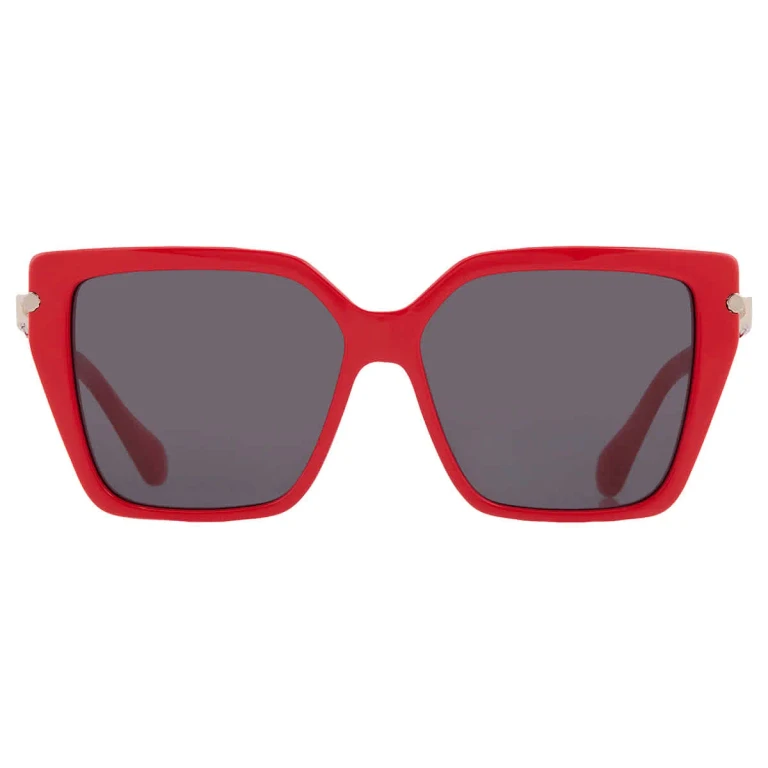 Ferragamo Grey Butterfly Ladies Sunglasses SF1106S 600 57