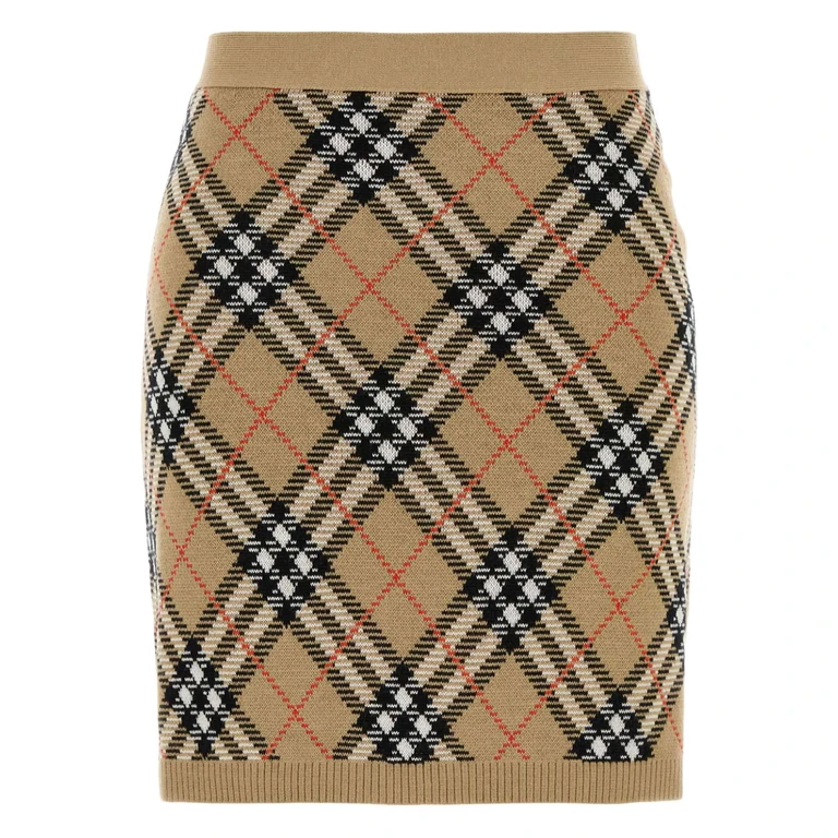 Burberry Skirts Sand Ip Check _wv Po - Women