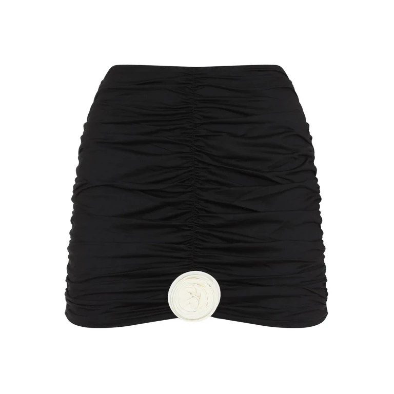 La Reveche Jupe Midi - Blanc