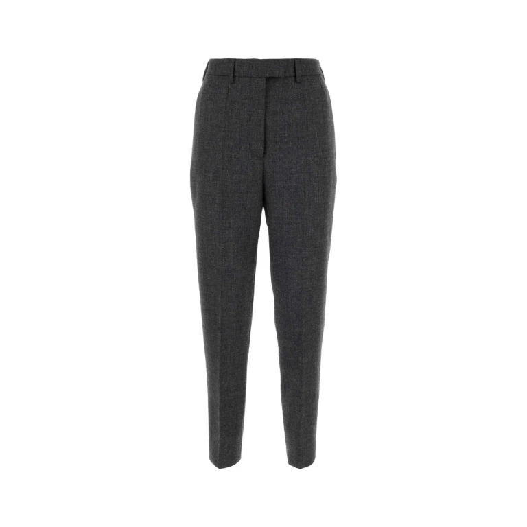 Prada Dark Grey Wool Pant