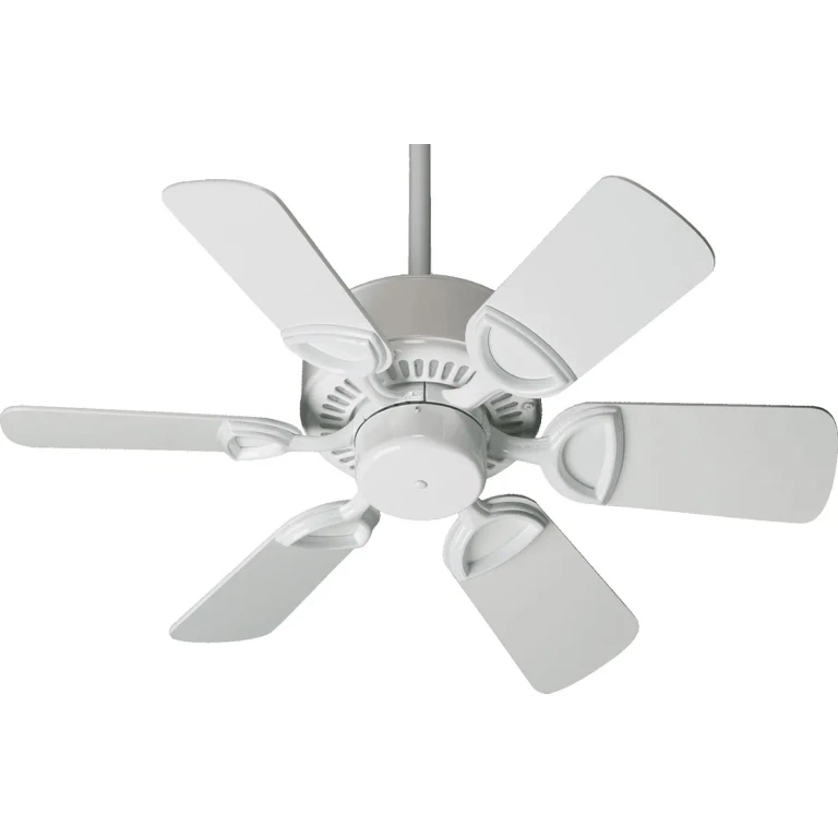 Quorum Estate 30" Indoor Ceiling Fan in White
