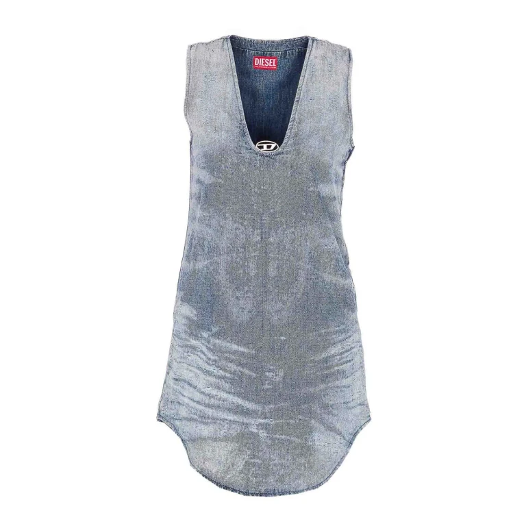 Diesel Robe Courte - Bleu