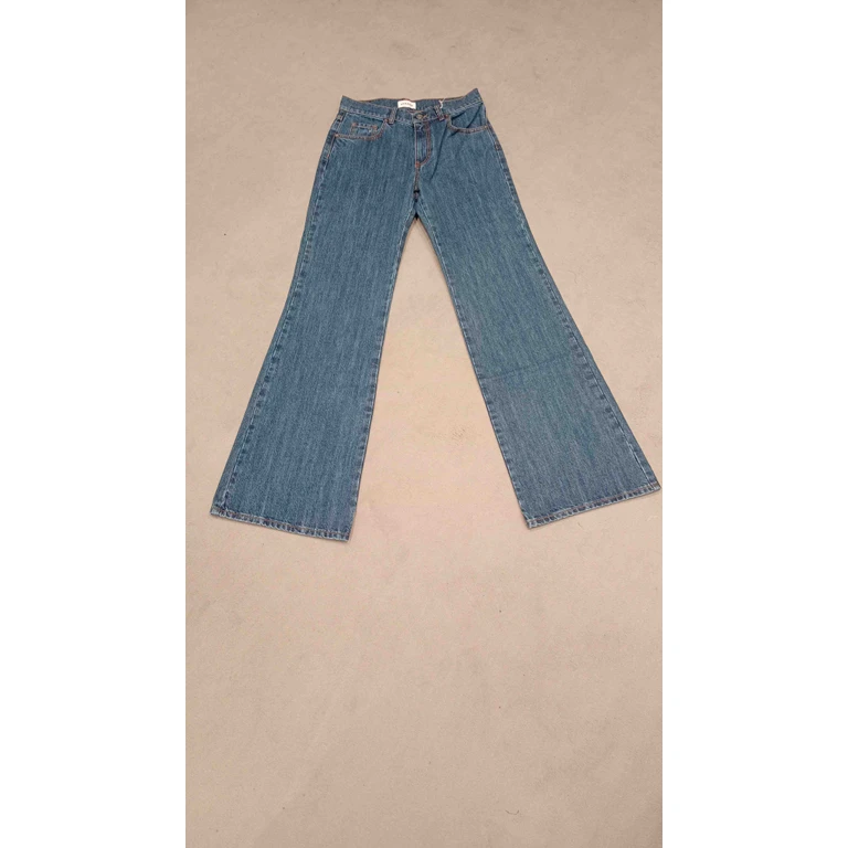 Parosh Cojin Blue Cotton Jean - Women