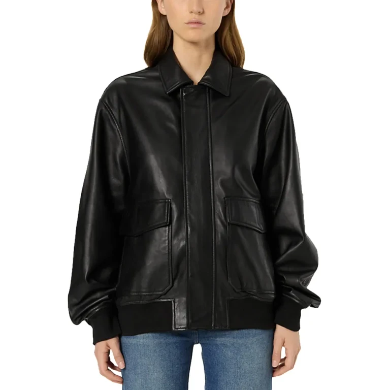 Gerard Darel Nima Leather Jacket
