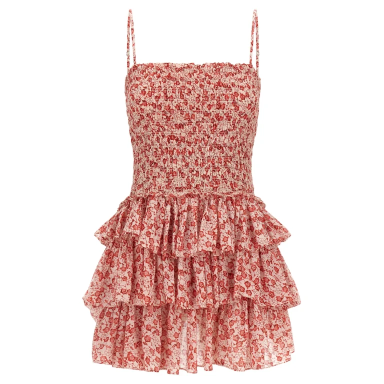 Vestido mini Elodie Isabel Marant Etoile - Vermelho
