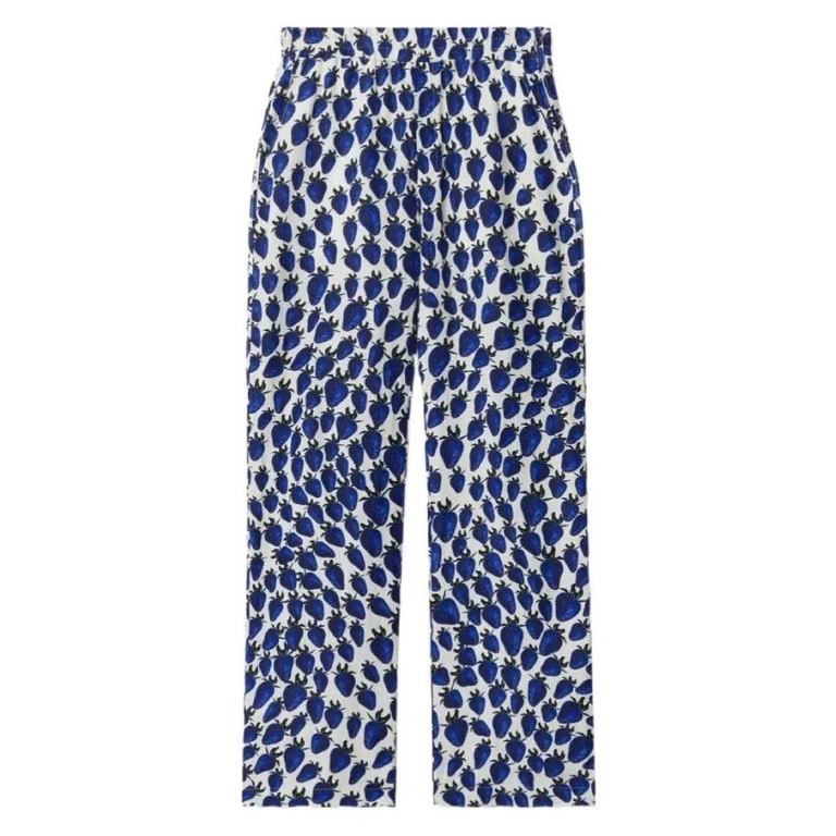 Burberry Strawberry Printed Trousers