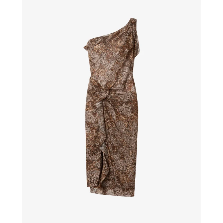 Robe Charlota - Femme - Ocre - Taille34 - Isabel Marant