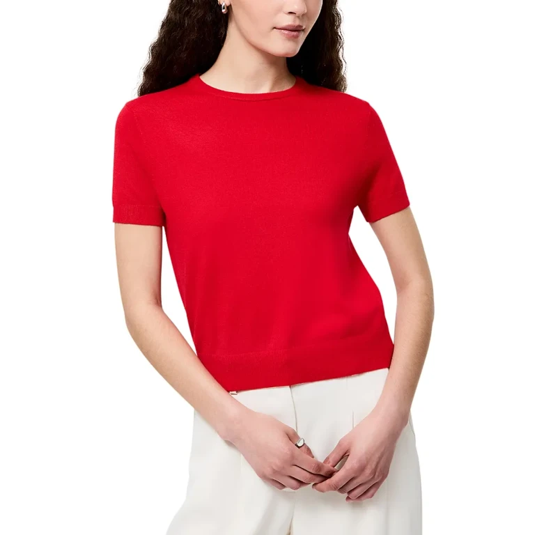 French Connection Nola Short Sleeve Sweater
