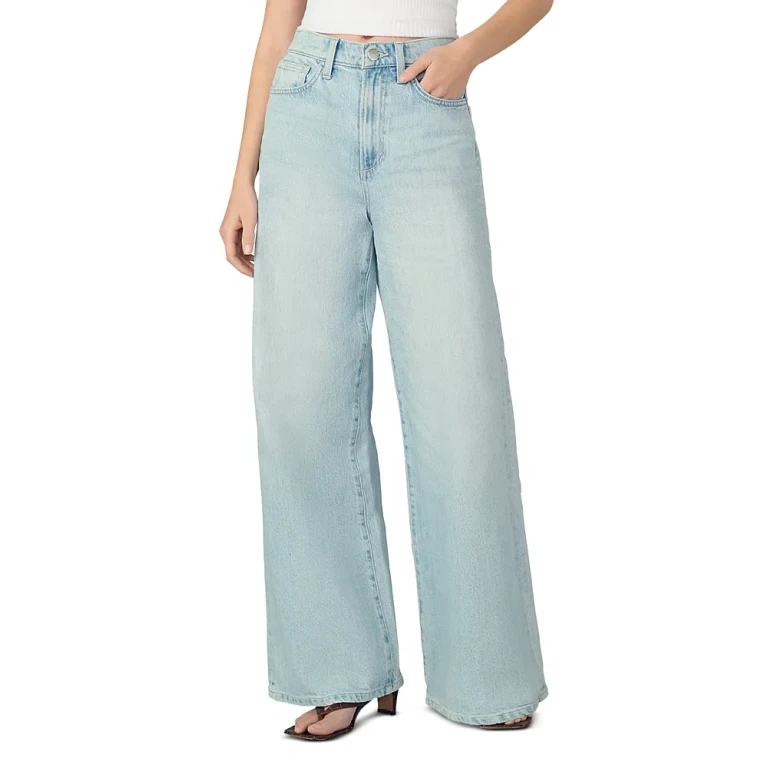 Joe's Jeans Petites The Mia High Rise Wide Leg Jeans in Breathless